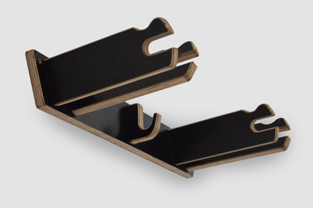 Hangende standaard voor 2 paar ski’s