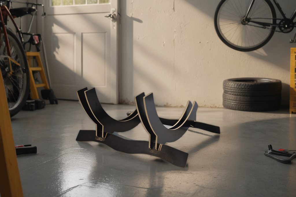 Verstelbare standaard voor 2 fietsen