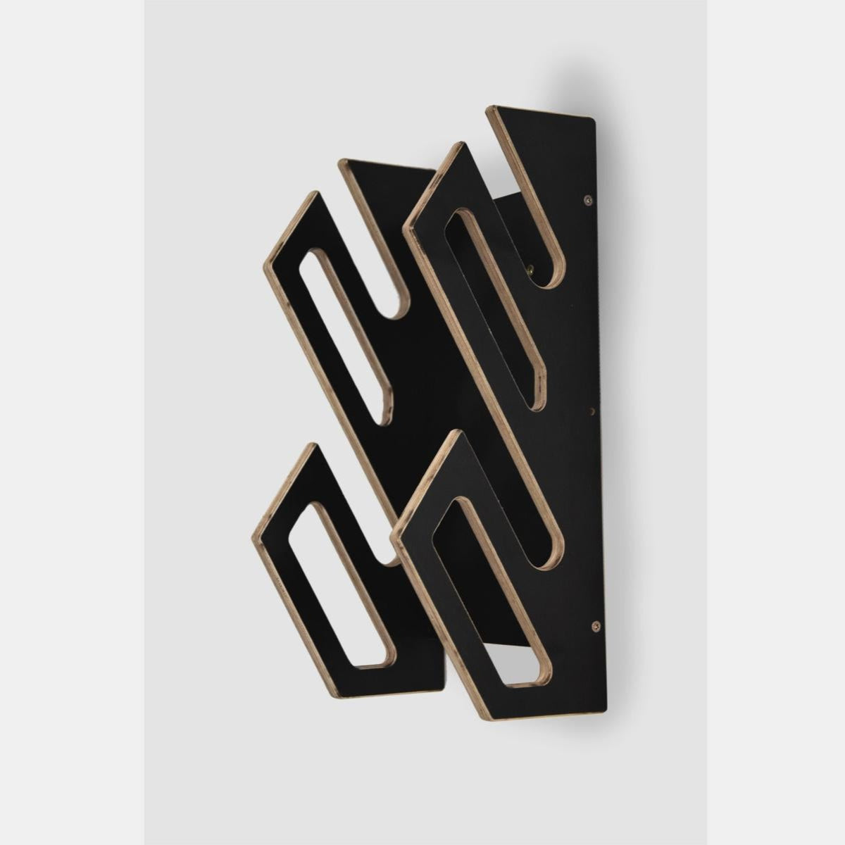 Zwart wandrek voor 2 skateboards