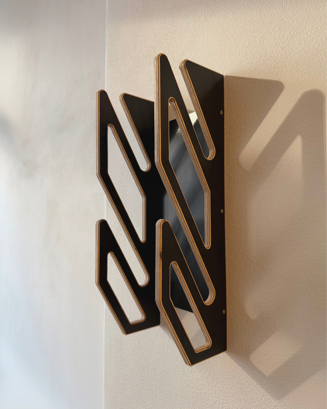 Zwart wandrek voor 2 skateboards