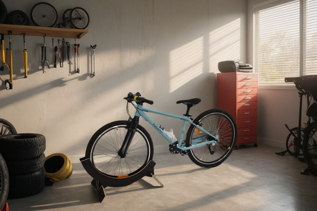 Verstelbare fietsenstandaard