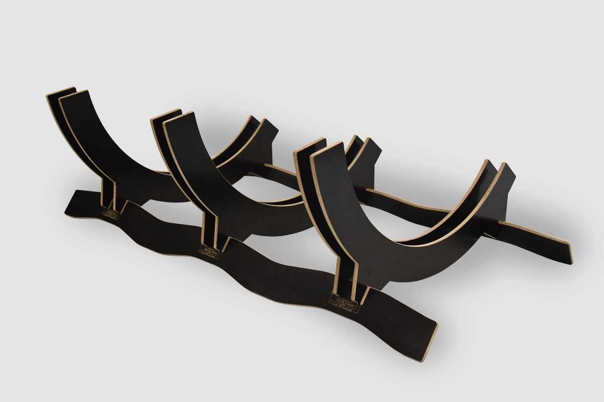 Verstelbare standaard voor 3 fietsen