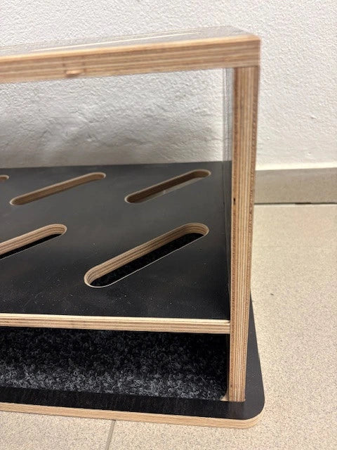 Houten skistandaard – 8 paar, 61 x 33 cm