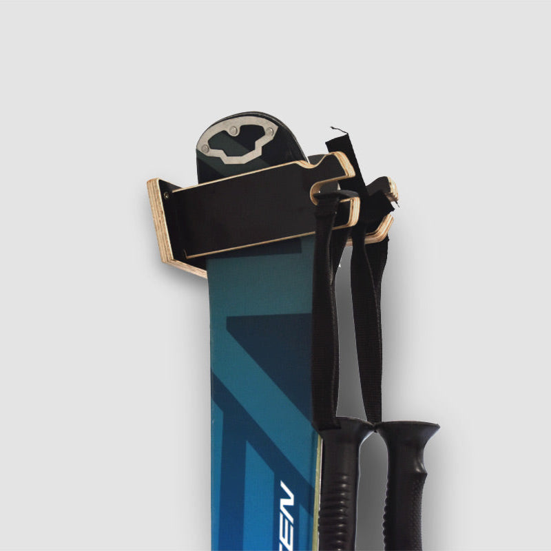 Hangende standaard voor 1 paar ski’s