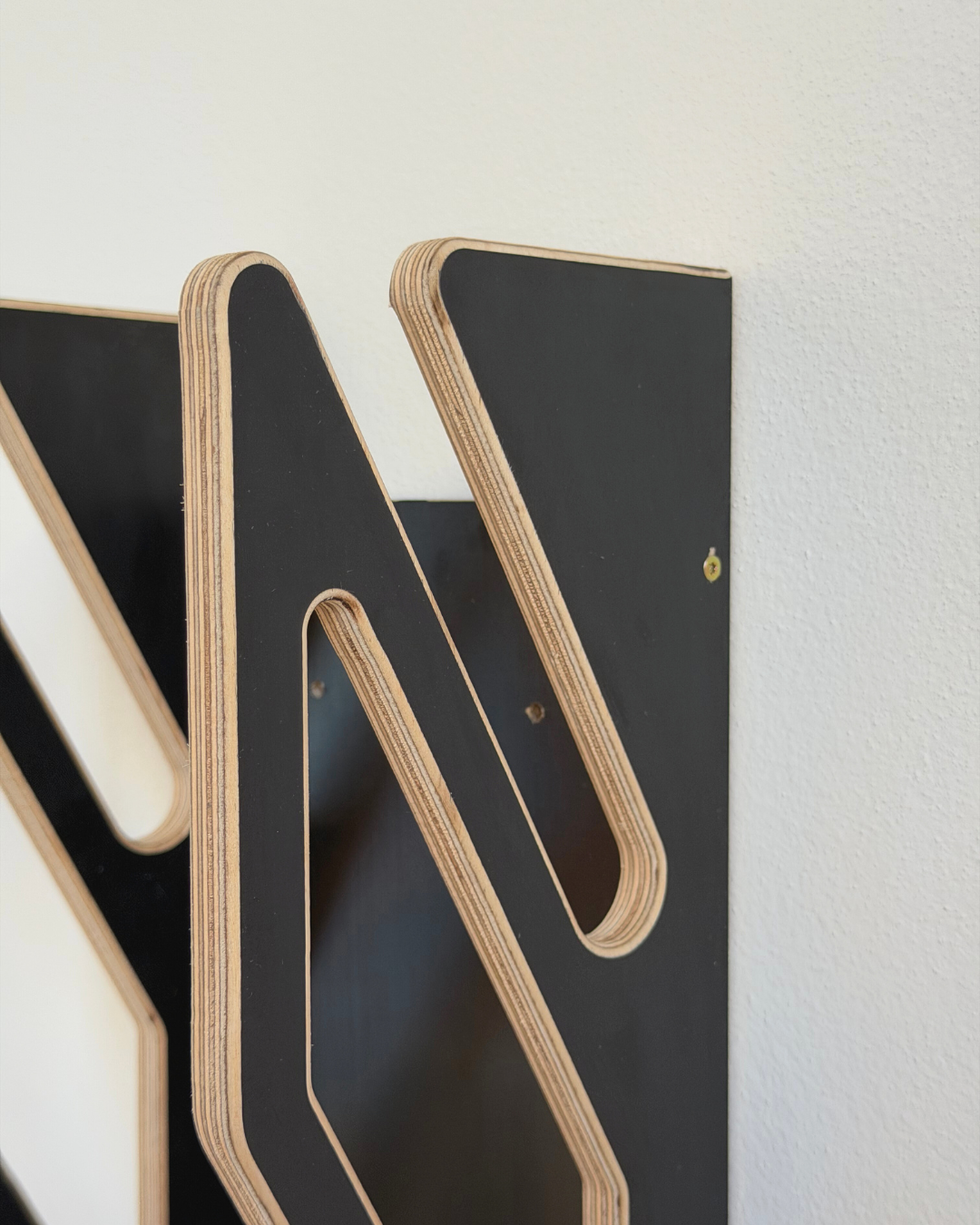 Zwart wandrek voor 2 skateboards